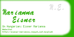 marianna eisner business card